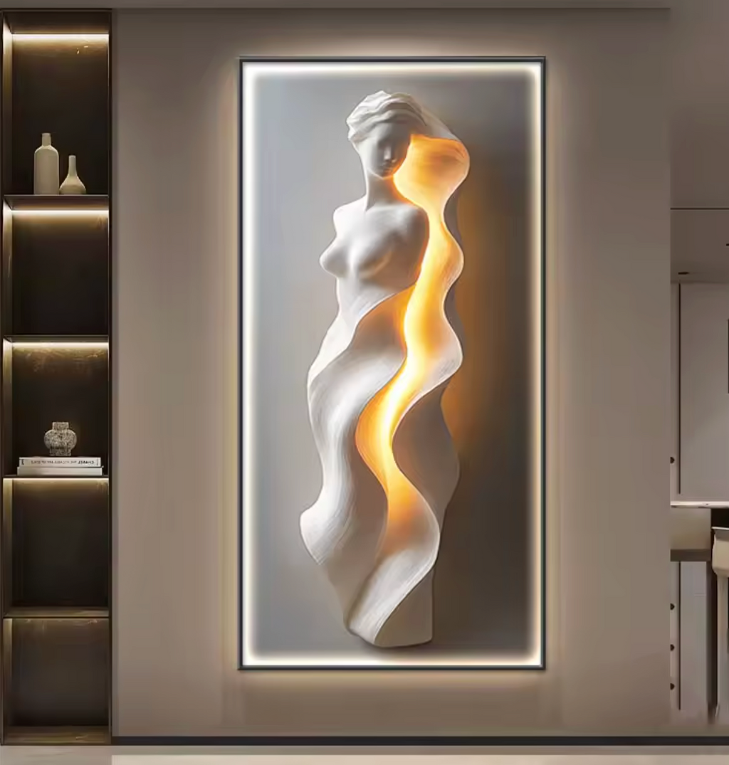 La femme - Peinture abstraite de Luxe